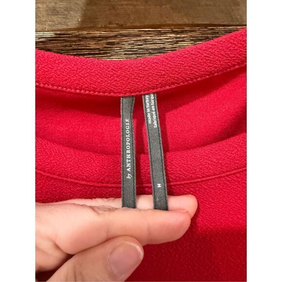 Anthropologie Structured Long Sleeve Top Size medium - Picture 4 of 9